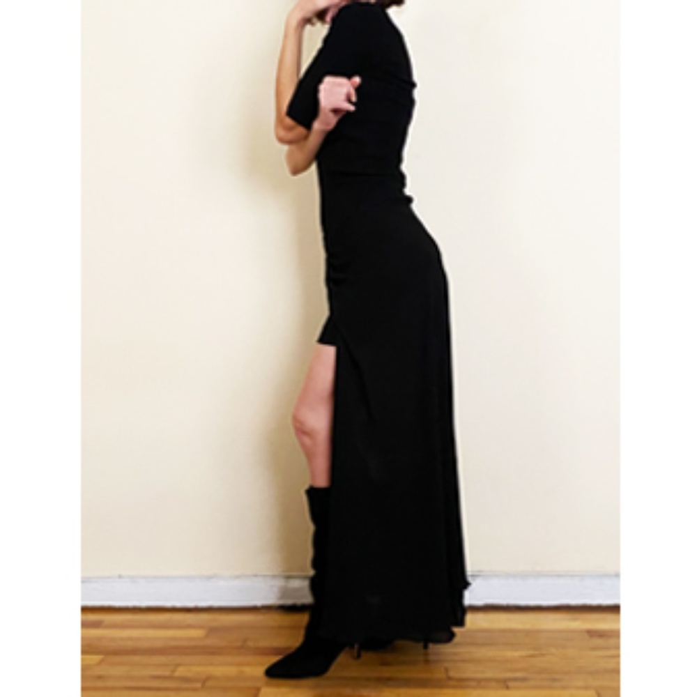 ZARA CONTRASTING ASYMMETRICAL SKIRT SIZE M - Picture 4 of 8